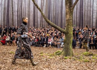 The Forest Inspired Fall 2018 Show of Chanel in Paris