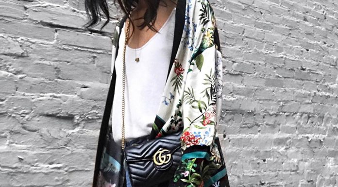 A Kimono-Jeans Combo is Perfect for Right Now