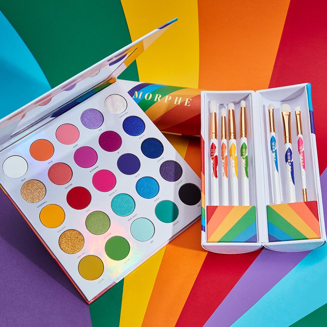 Morphe Celebrates Pride Month with Rainbow Infused Collection