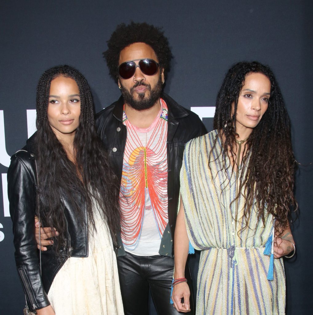 Lenny and Zoë Kravitz Prove to be a Dynamic Fashion Duo - Our Fashion ...