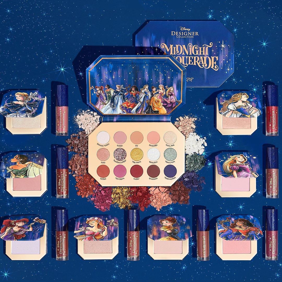 colourpop x disney designer collection