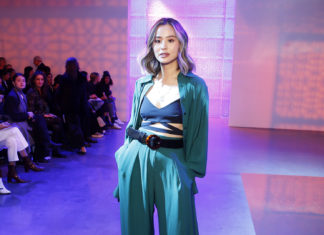 Jamie Chung Can’t Get Enough of Stylish Three Piece Sets