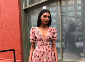 Lirika Matoshi’s Strawberry Dress Captured Our Hearts This Summer