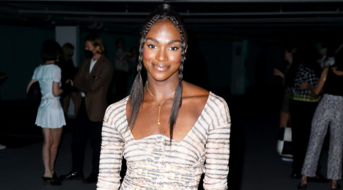 3 Emerging Brands Spotted on the Streets During Fashion Month Dina Asher-Smith at the KNWLS show at Spring Summer 2022, London Fashion Week.