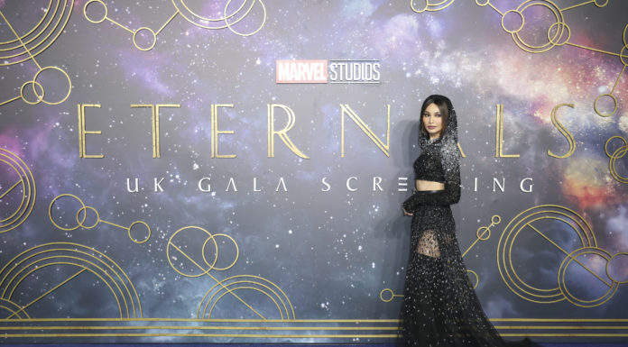 Gemma Chan is Rocking Our World with Her “Eternals” Looks Gemma Chan at the London premiere of "Eternals."