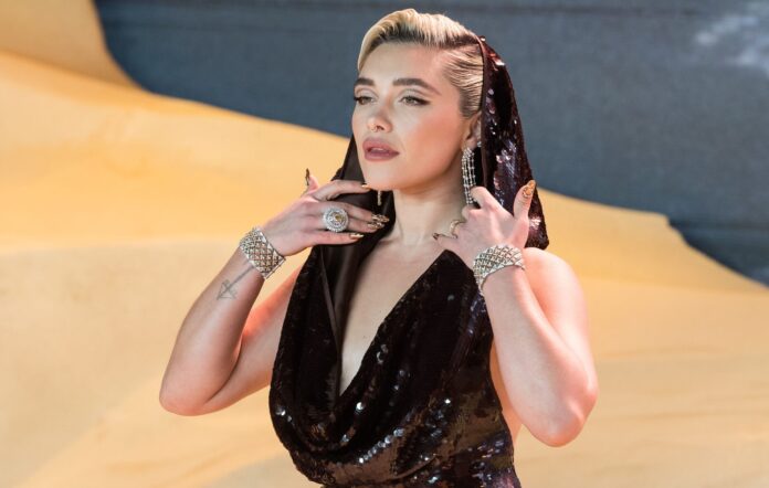 Florence Pugh at the world premiere of 