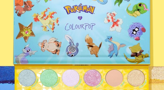 ColourPop’s New Makeup Line Pays Homage to Pokémon