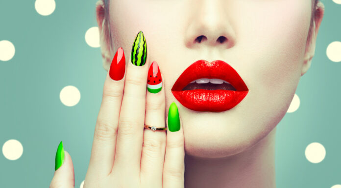5 Fruit Nails Styles You Should Try This Summer Watermelon nails