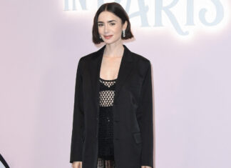 Lily Collins Brought Her A-Fashion Game to the “Emily in Paris” Season 4 Tour