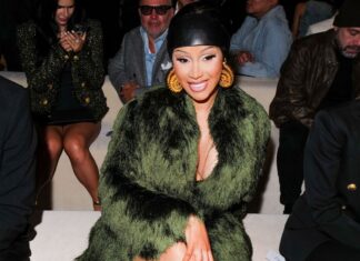 Cardi B Was the Fashion MVP of the Paris Fashion Week Cardi B at the Balmain Spring 2025 Women's Runway Show in Paris France in Sep 2024