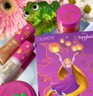 ColourPop’s “Tangled” Makeup Collection is Here to Enchant Disney Fans