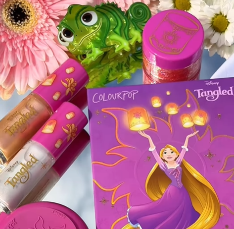 ColourPop’s “Tangled” Makeup Collection is Here to Enchant Disney Fans